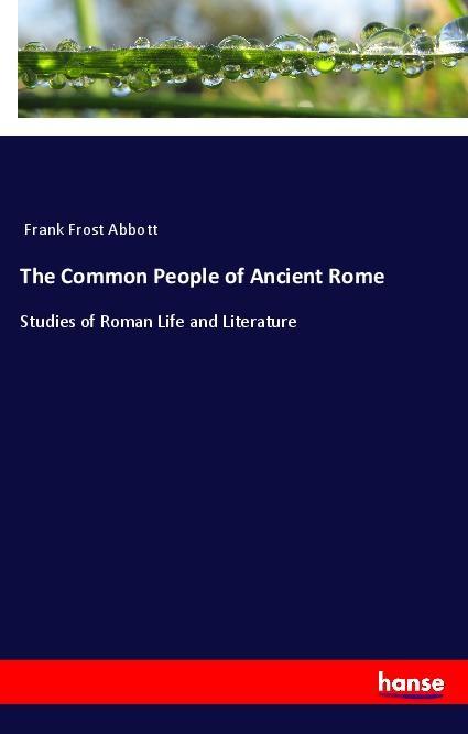 Vorderes Coverbild The Common People of Ancient Rome