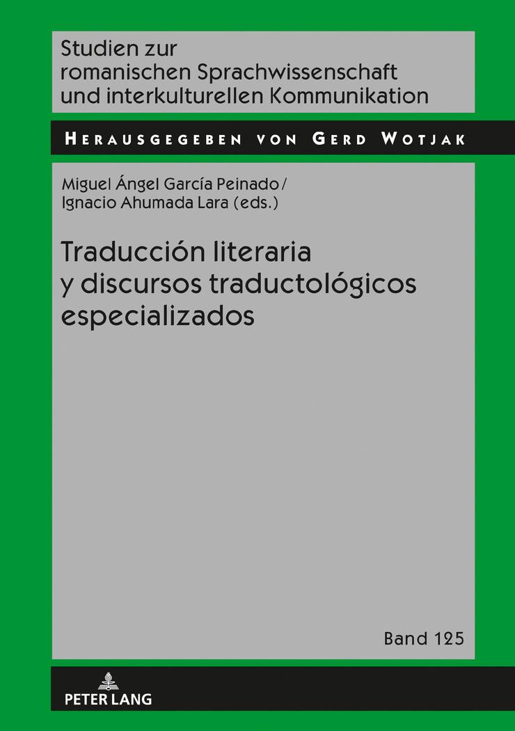 Vorderes Coverbild Traducción literaria y discursos traductológicos especializados