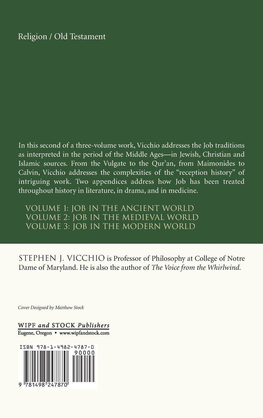 Rückseitencover Job in the Medieval World