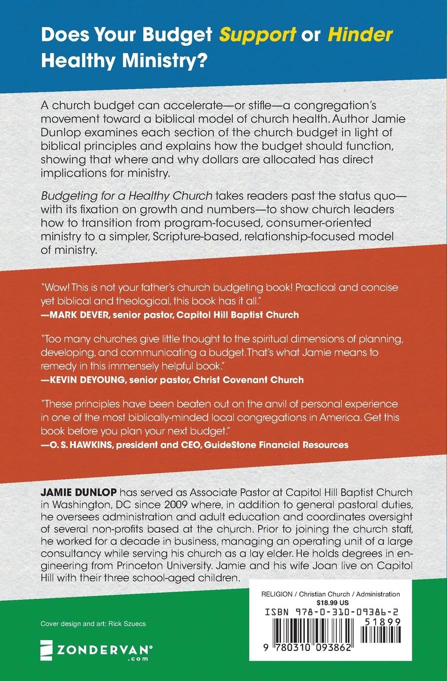 Rückseitencover Budgeting for a Healthy Church