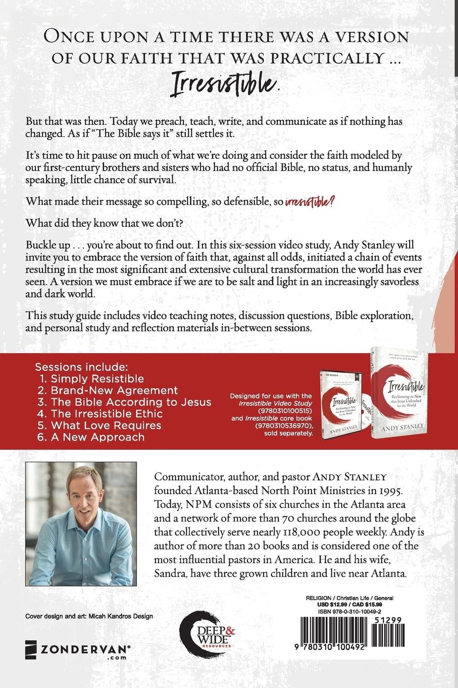 Rückseitencover Irresistible Study Guide | Softcover