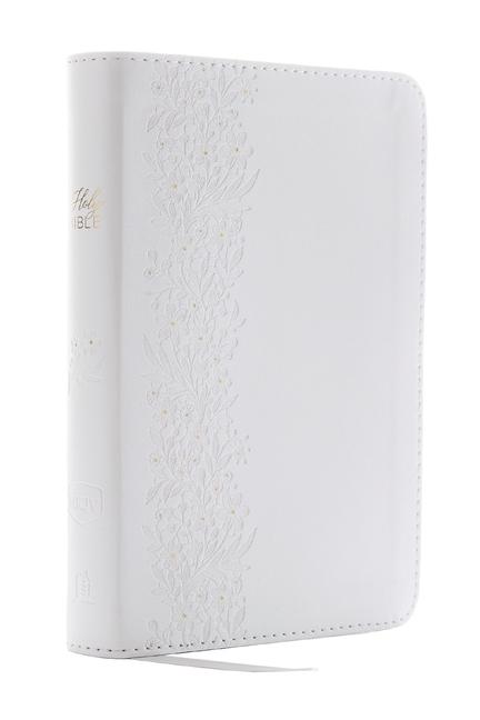 Vorderes Coverbild Nkjv, Bride's Bible, Leathersoft, White, Red Letter Edition, Comfort Print