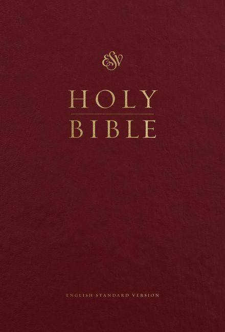 Vorderes Coverbild ESV Pew and Worship Bible, Large Print (Burgundy)