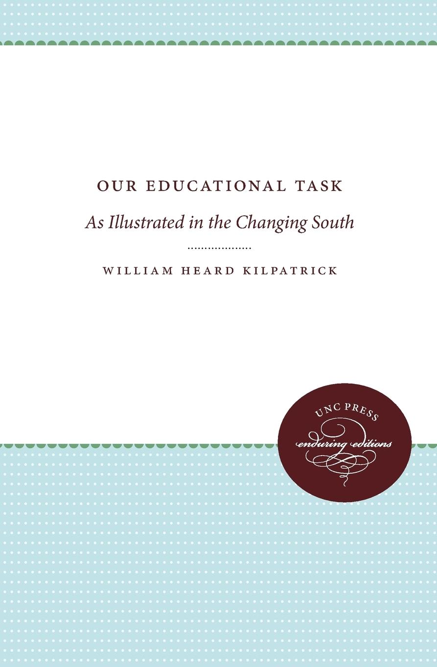 Vorderes Coverbild Our Educational Task