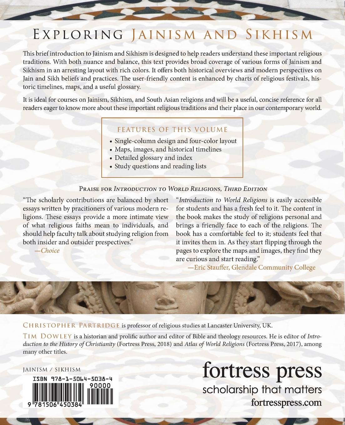 Rückseitencover A Brief Introduction to Jainism and Sikhism