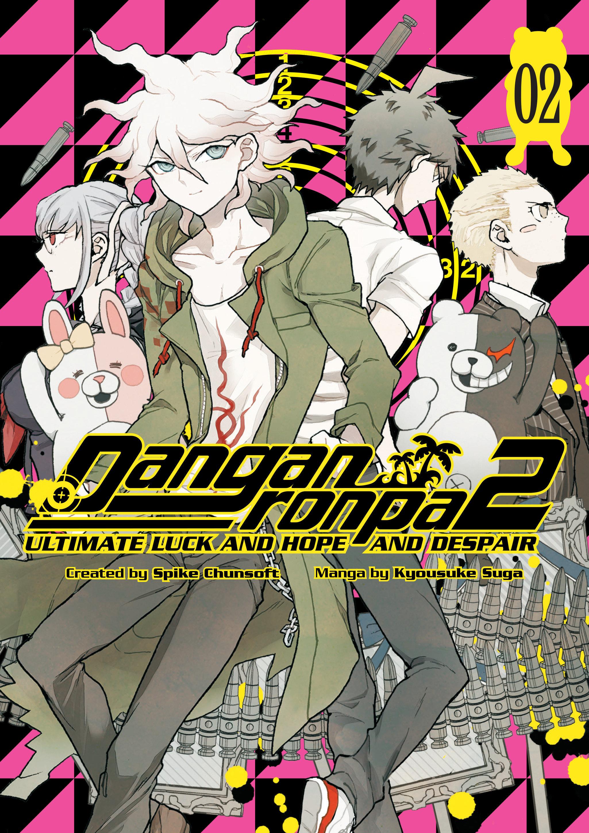 Vorderes Coverbild Danganronpa 2: Ultimate Luck and Hope and Despair Volume 2