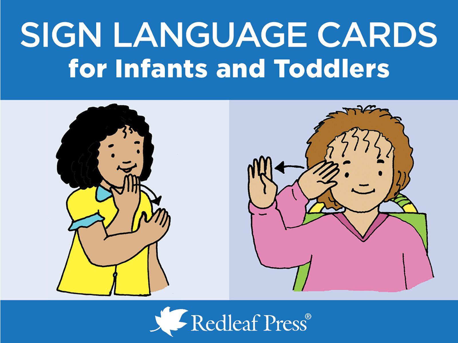 Vorderes Coverbild Sign Language Cards for Infants and Toddlers