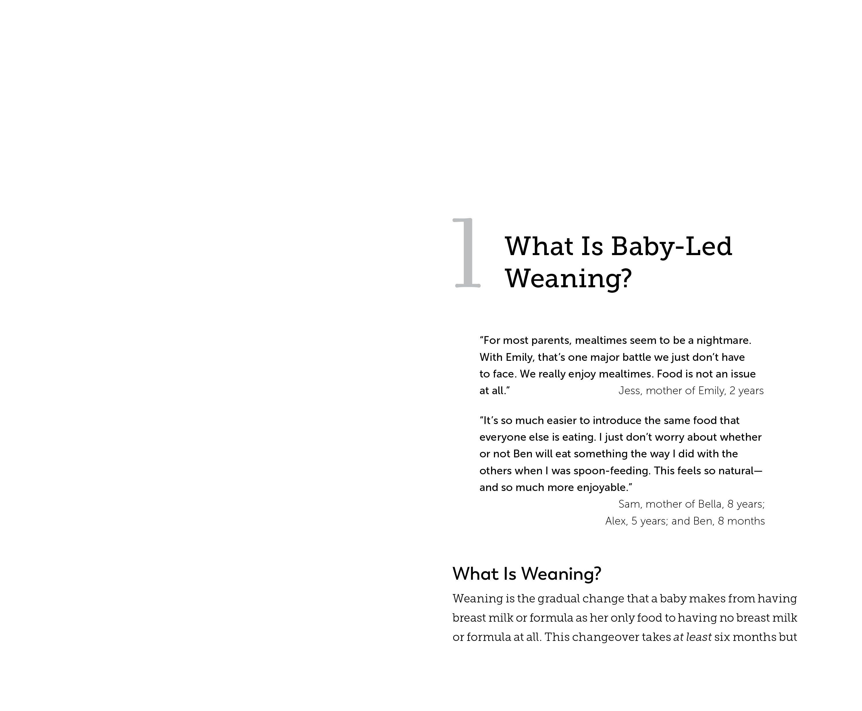 Beispielinhalt (Bild) Baby-Led Weaning, Completely Updated and Expanded Tenth Anniversary Edition