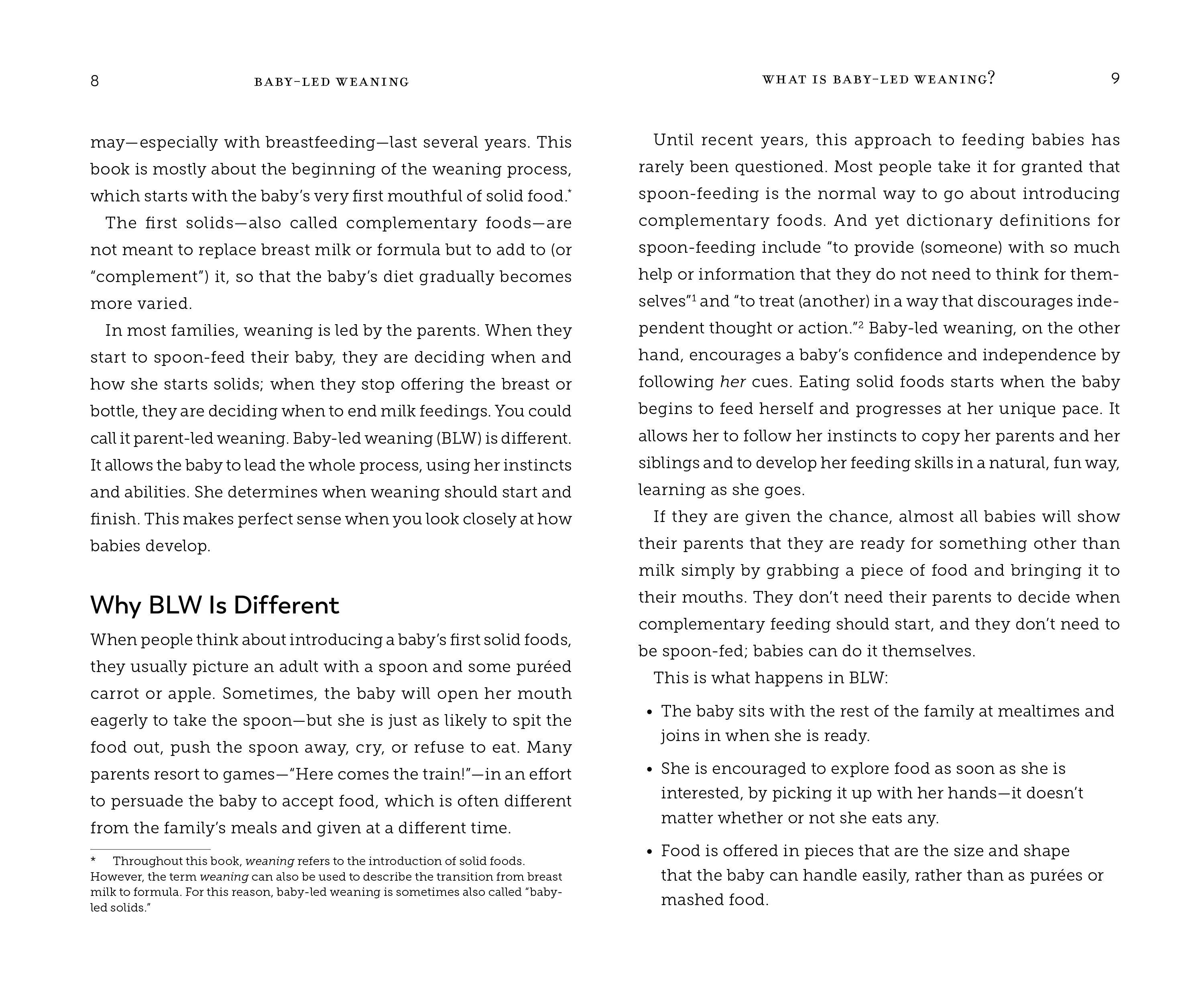 Beispielinhalt (Bild) Baby-Led Weaning, Completely Updated and Expanded Tenth Anniversary Edition