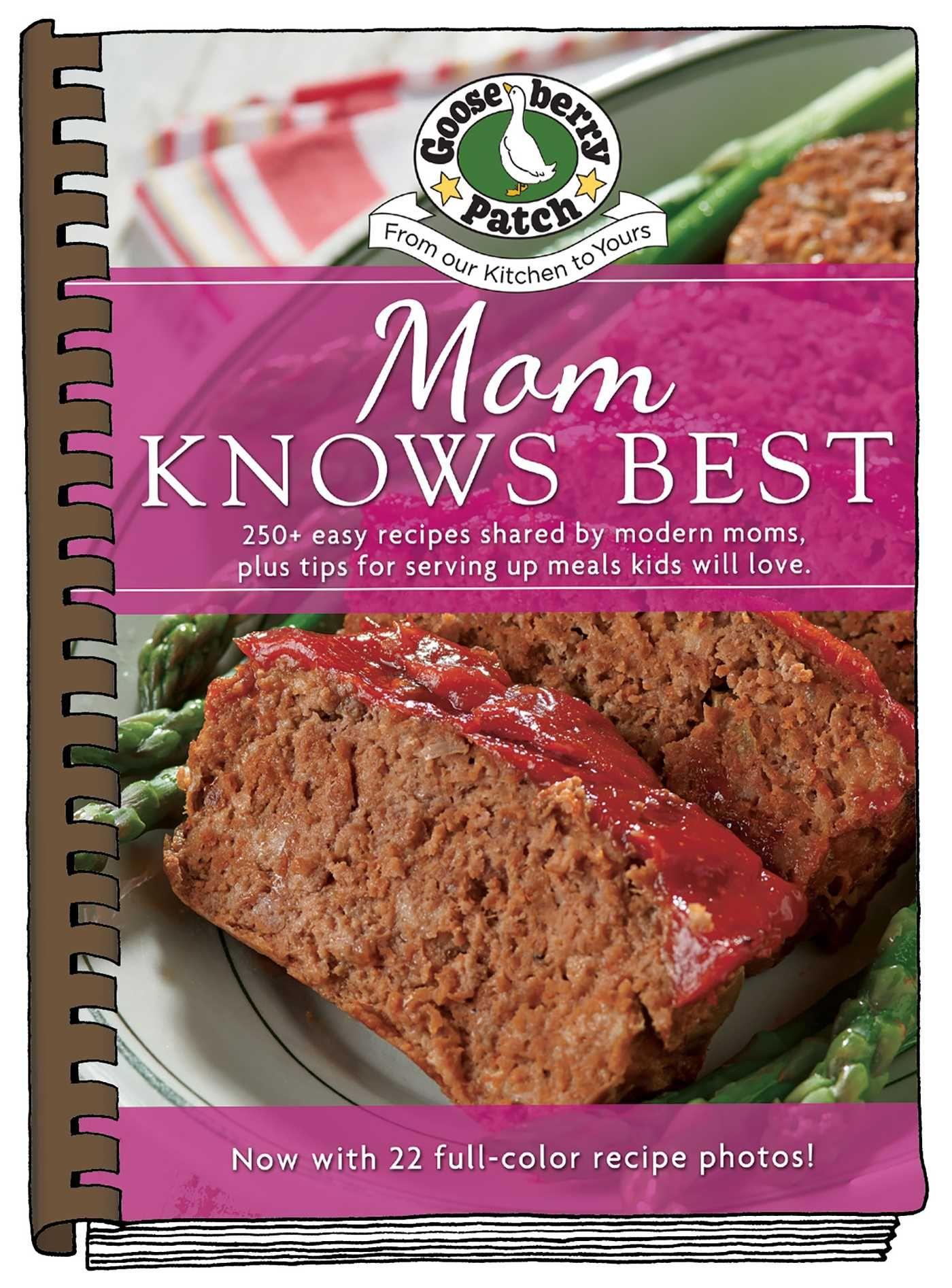 Vorderes Coverbild Mom Knows Best Cookbook