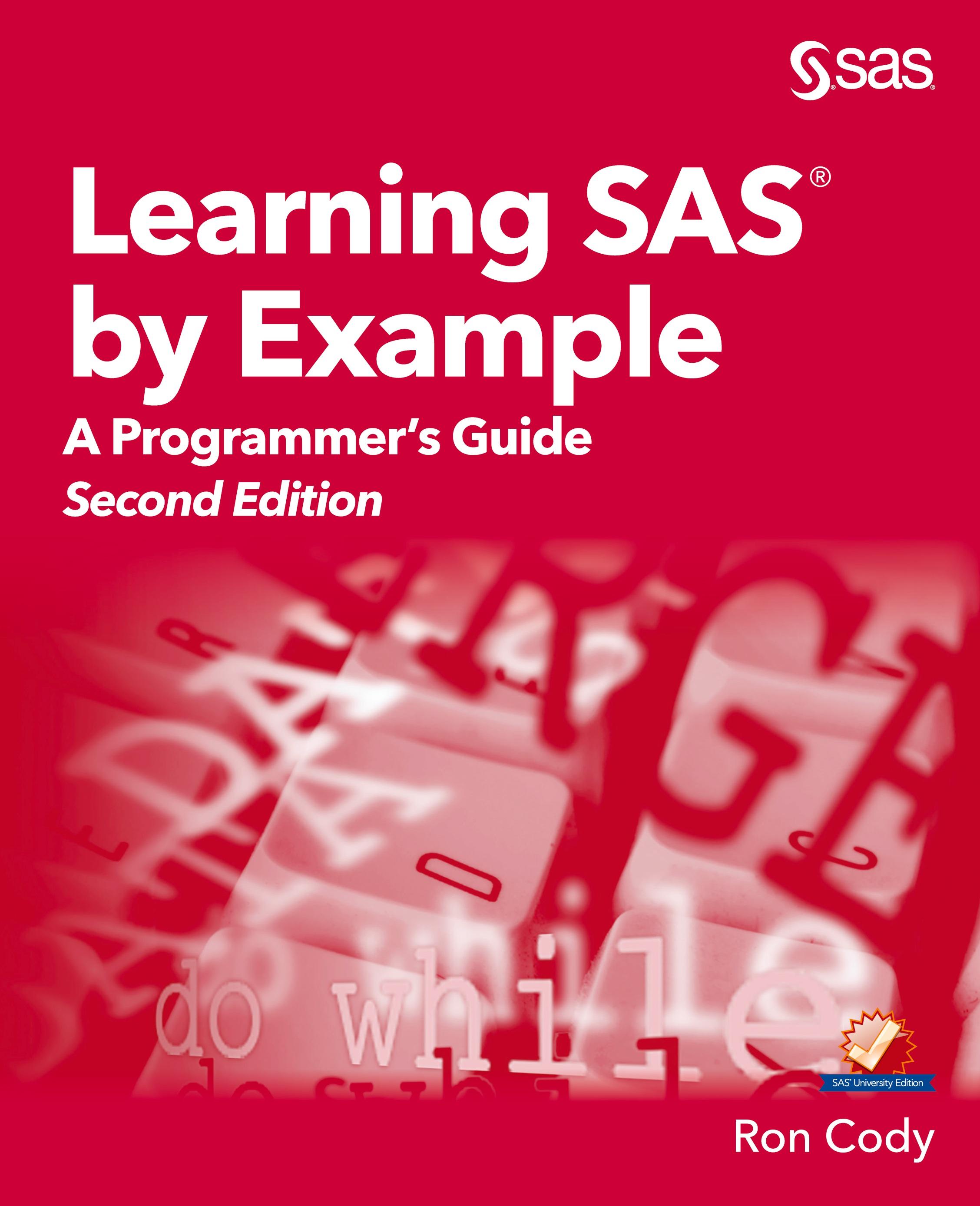 Vorderes Coverbild Learning SAS by Example