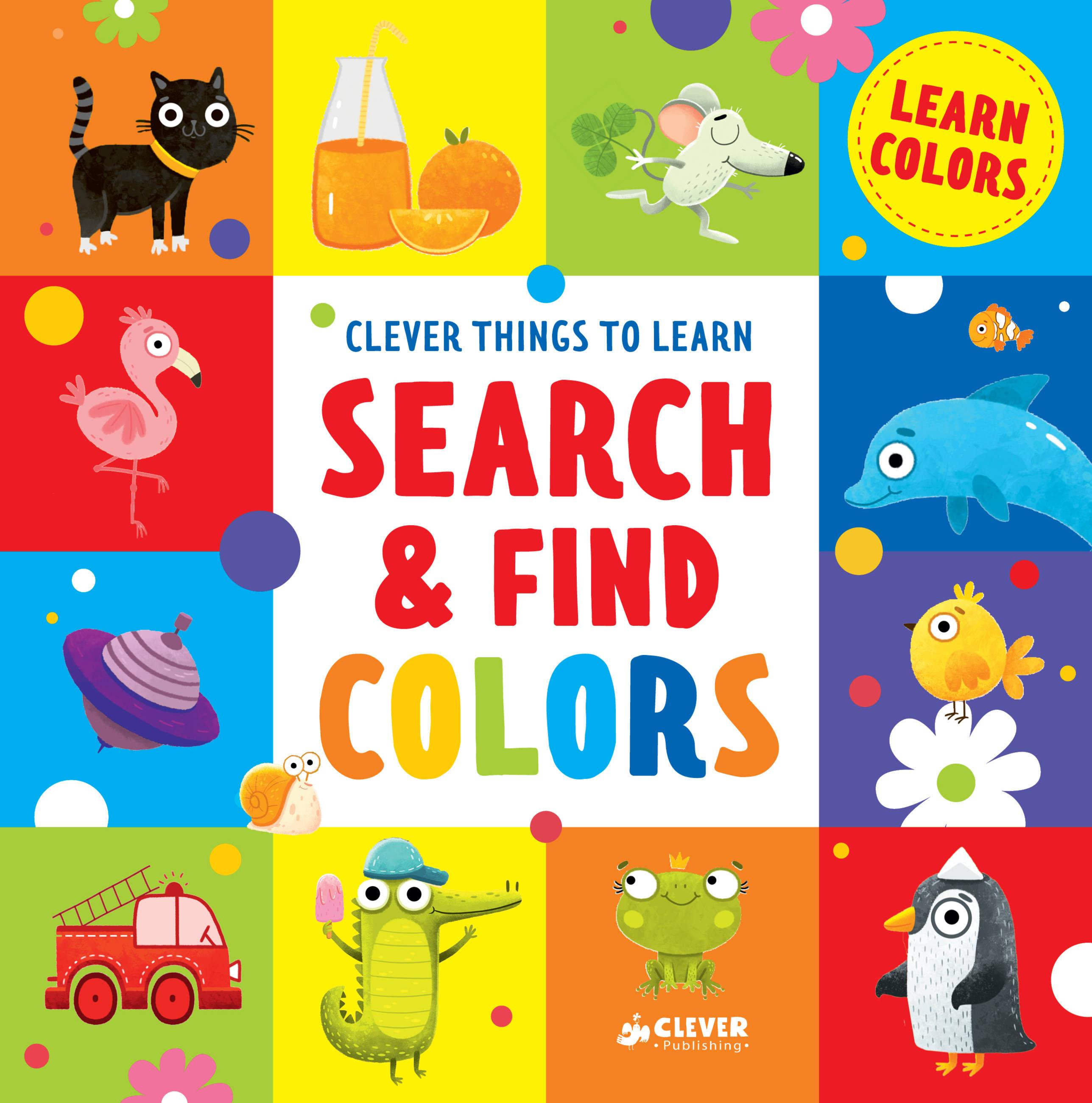 Vorderes Coverbild Search and Find Colors