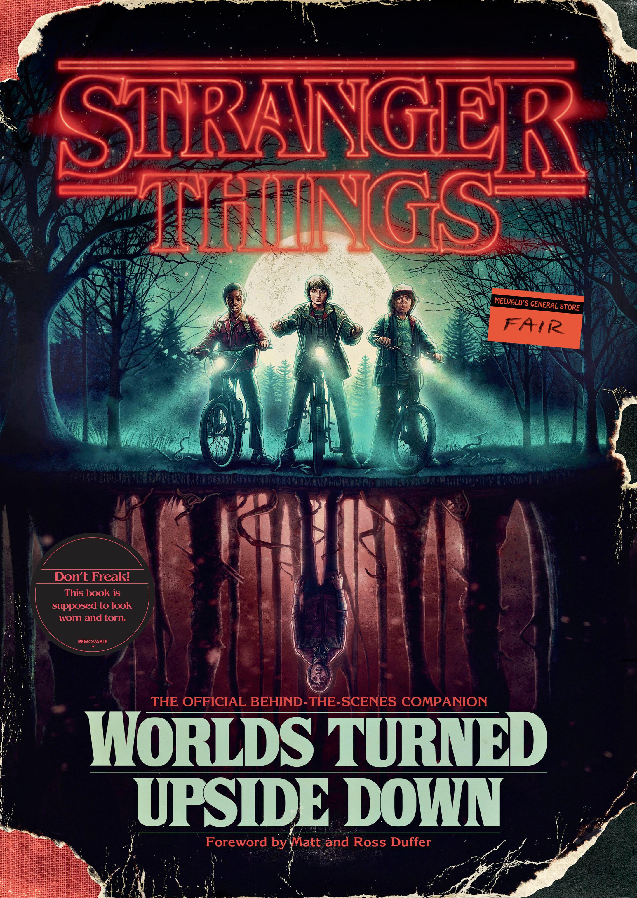Vorderes Coverbild Stranger Things: Worlds Turned Upside Down