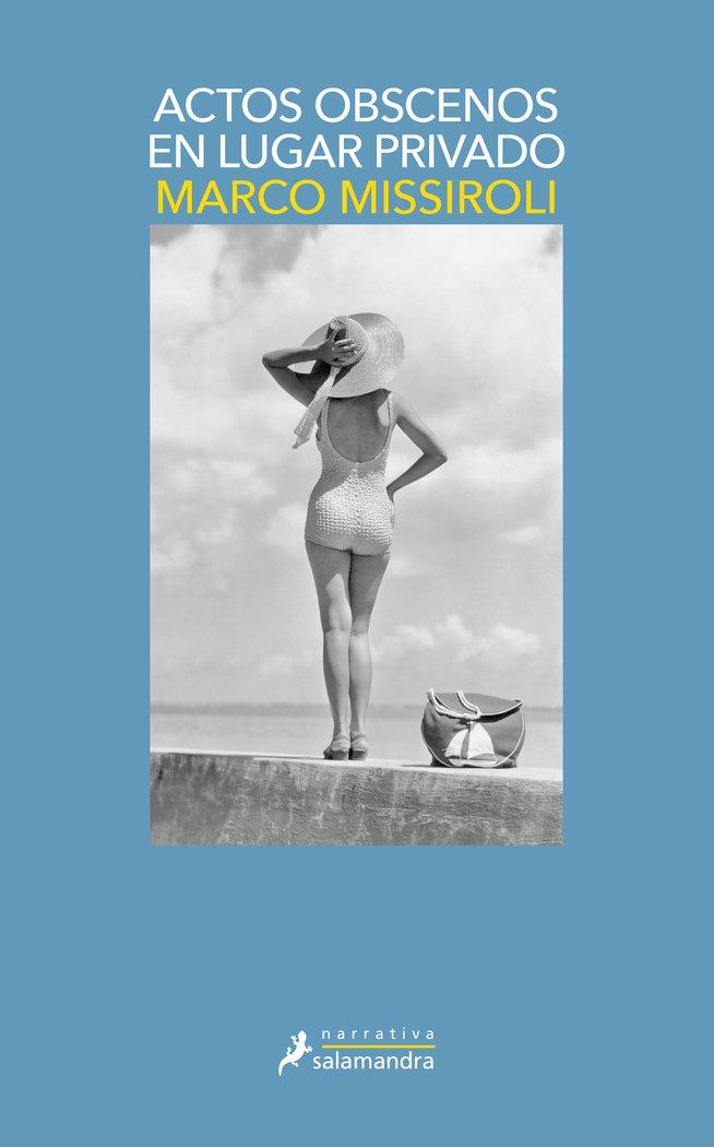 Vorderes Coverbild Actos obscenos en lugar privado