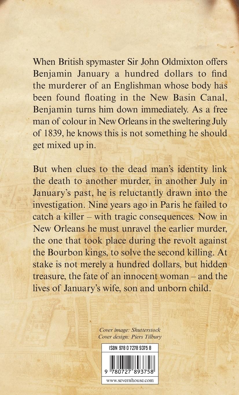 Rückseitencover Murder in July