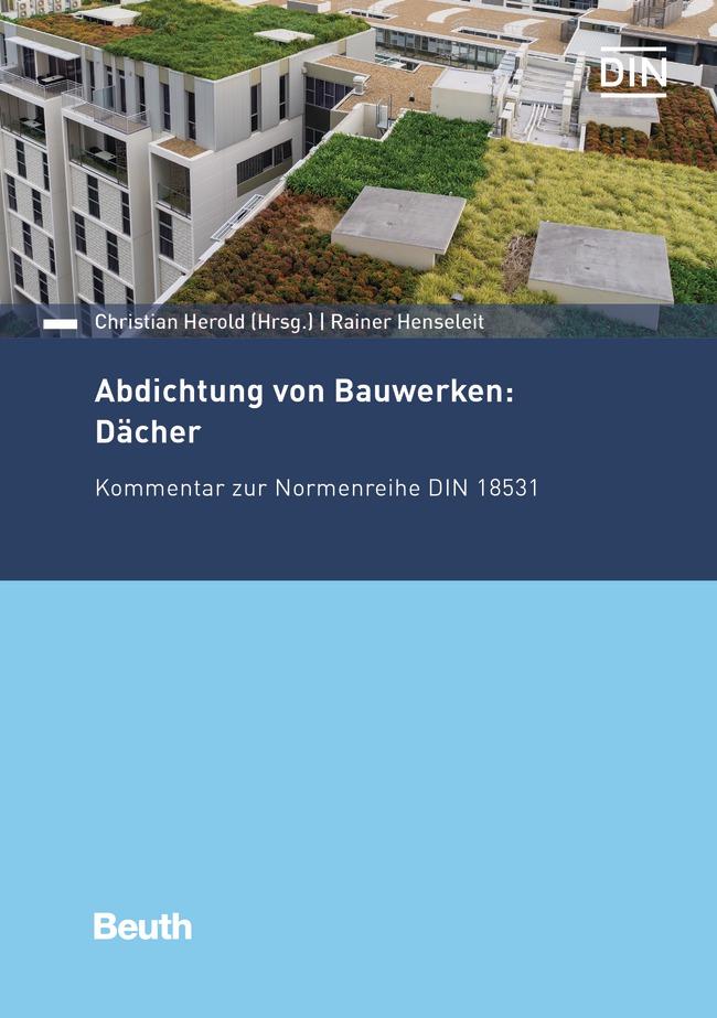 Vorderes Coverbild Abdichtung von Bauwerken: Dächer