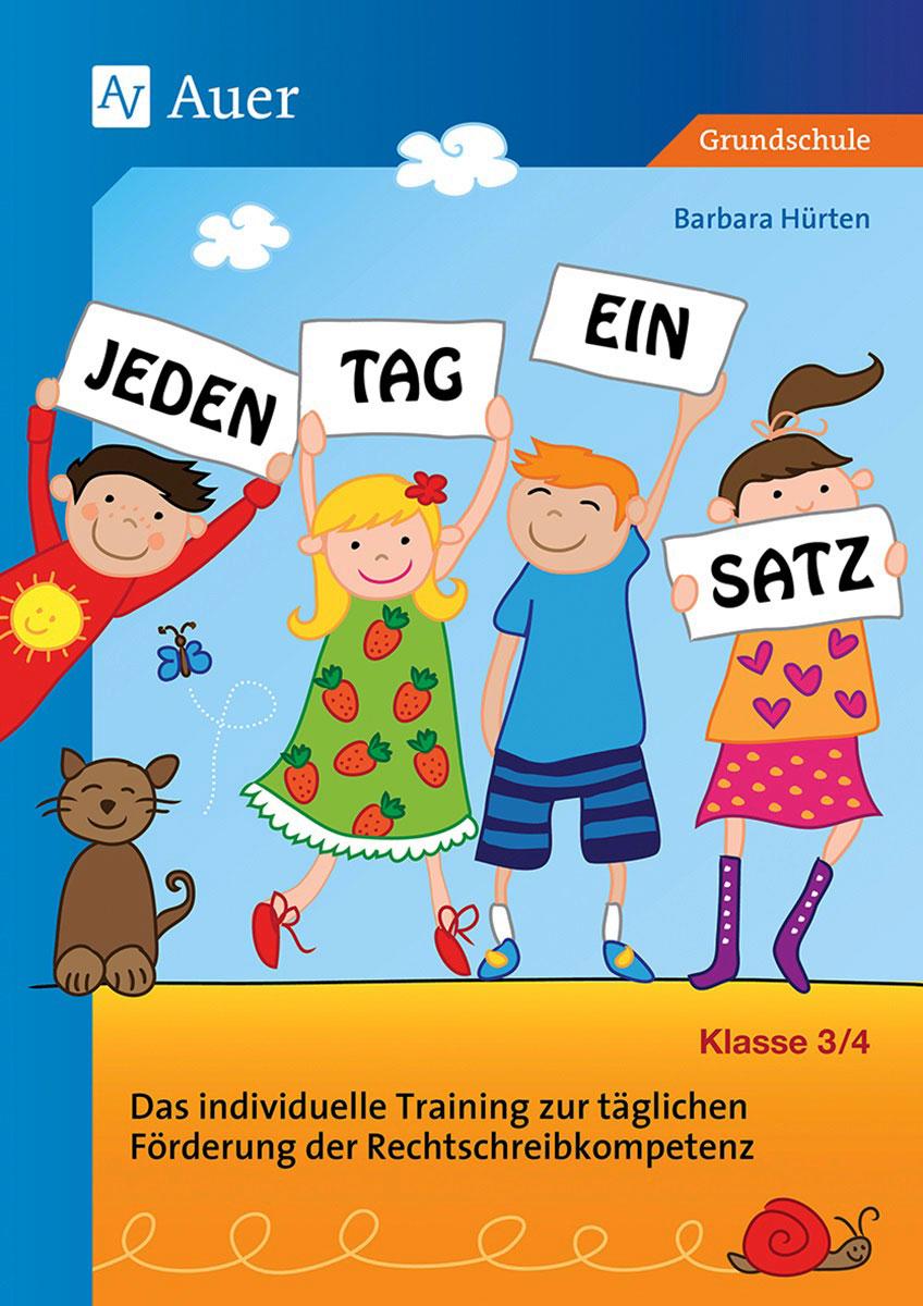 Vorderes Coverbild Jeden Tag ein Satz - Klasse 3/4