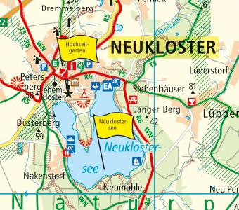 Beispielinhalt (Bild) Mecklenburgische Ostseeküste 1 : 100 000