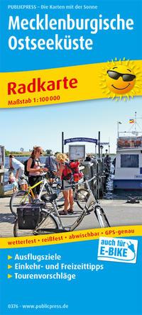 Vorderes Coverbild Mecklenburgische Ostseeküste 1 : 100 000