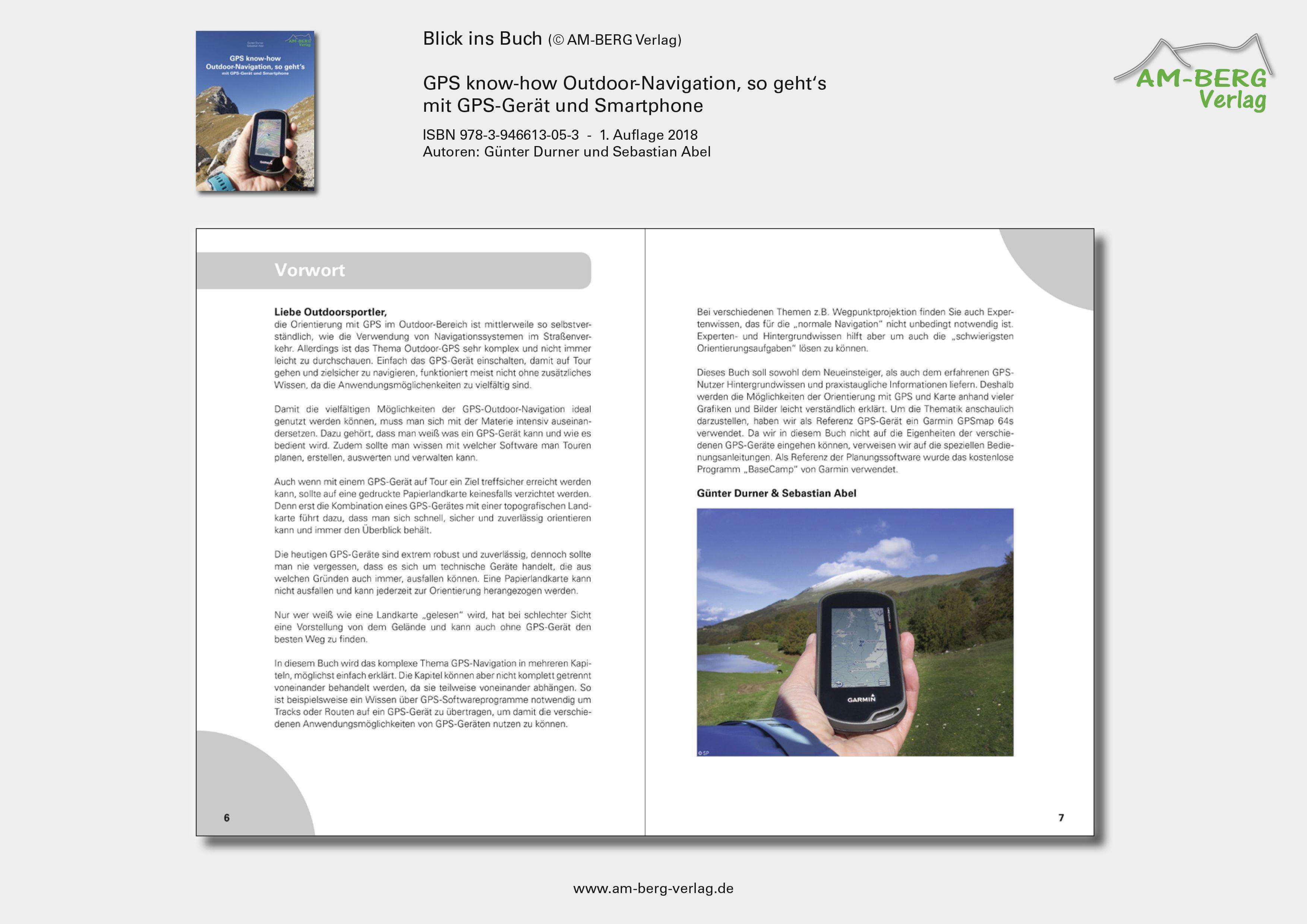 Beispielinhalt (Bild) GPS know-how Outdoor-Navigation, so geht's