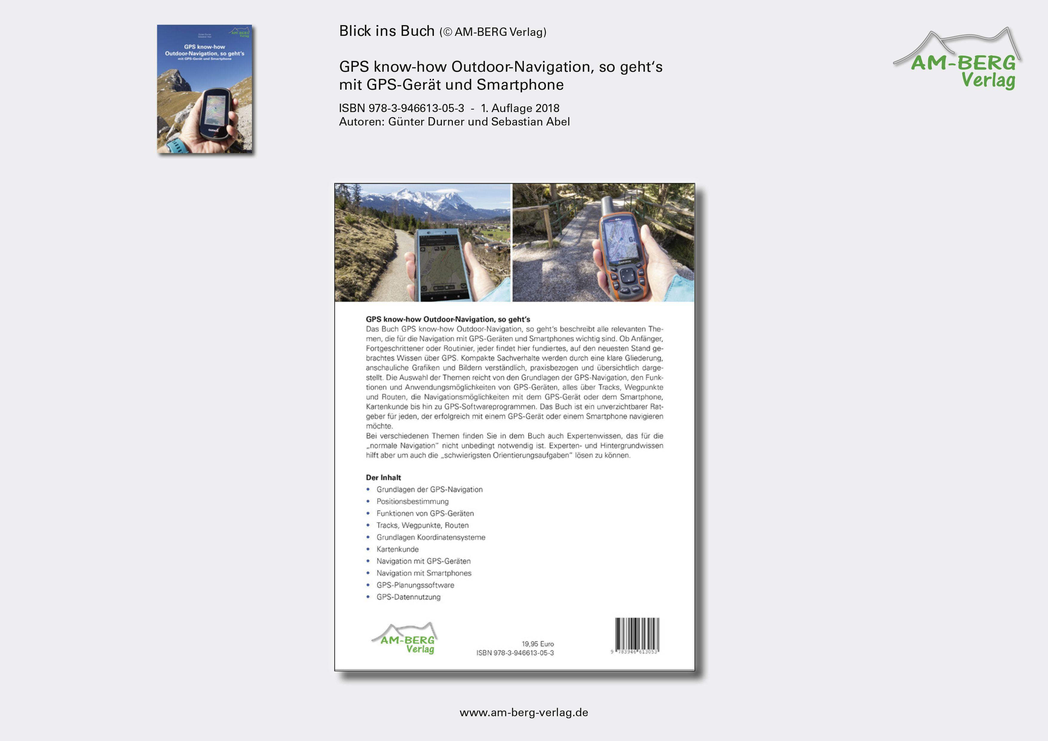 Beispielinhalt (Bild) GPS know-how Outdoor-Navigation, so geht's