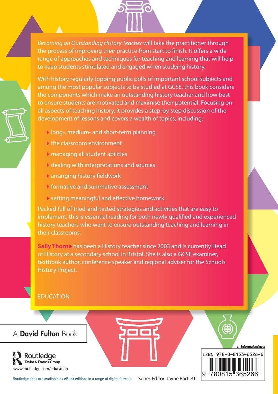 Rückseitencover Becoming an Outstanding History Teacher