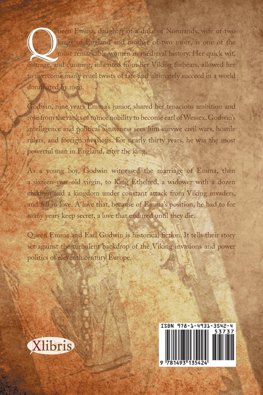 Rückseitencover Queen Emma & Earl Godwin