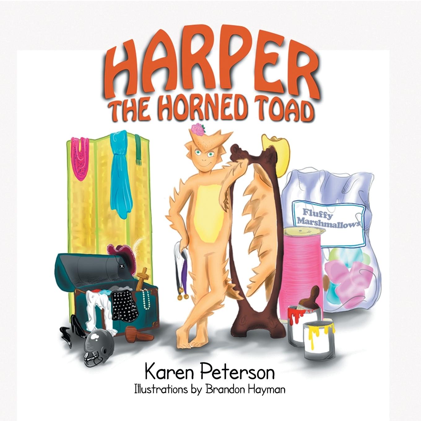 Vorderes Coverbild Harper the Horned Toad
