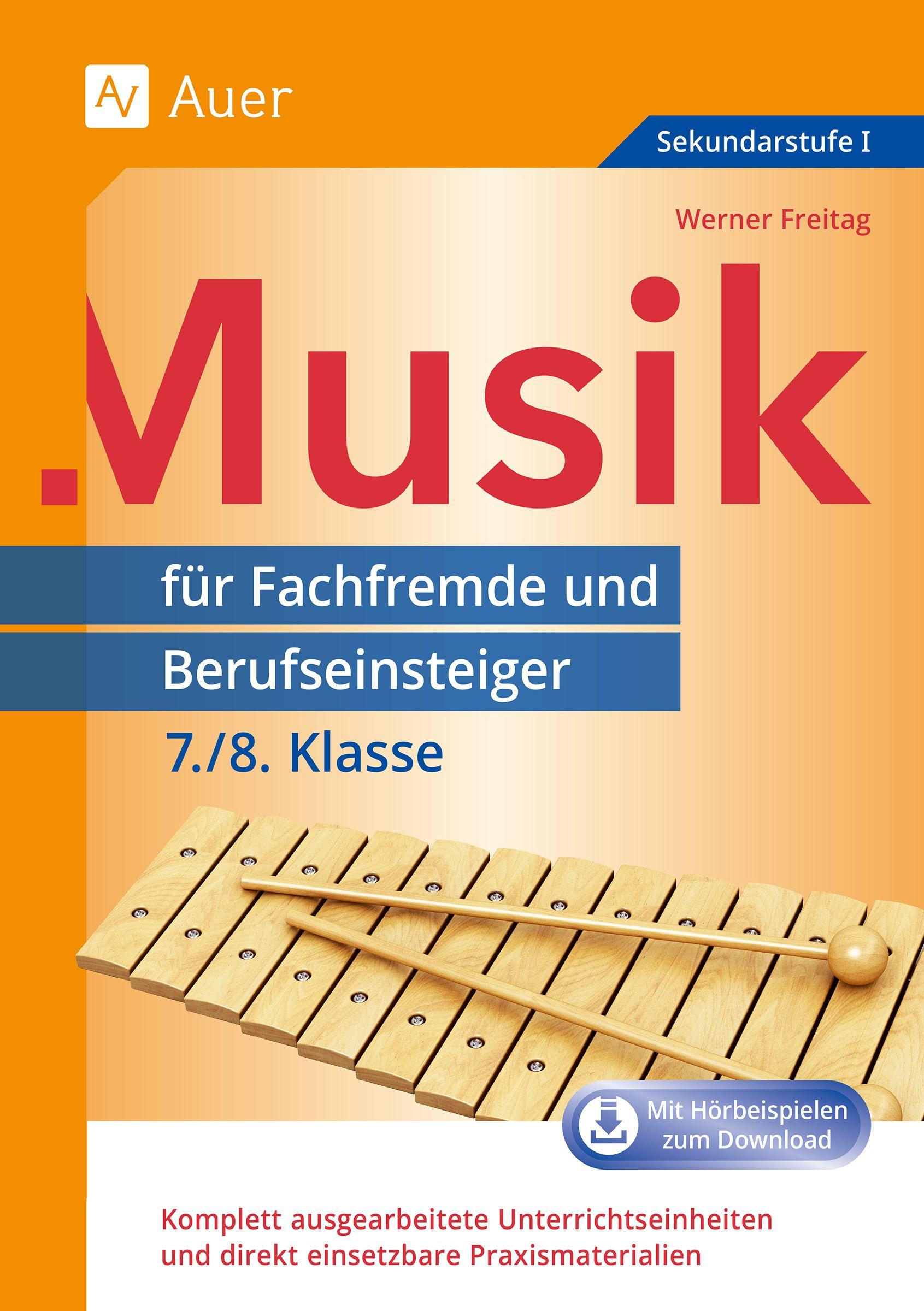 Vorderes Coverbild Musik für Fachfremde und Berufseinsteiger 7-8