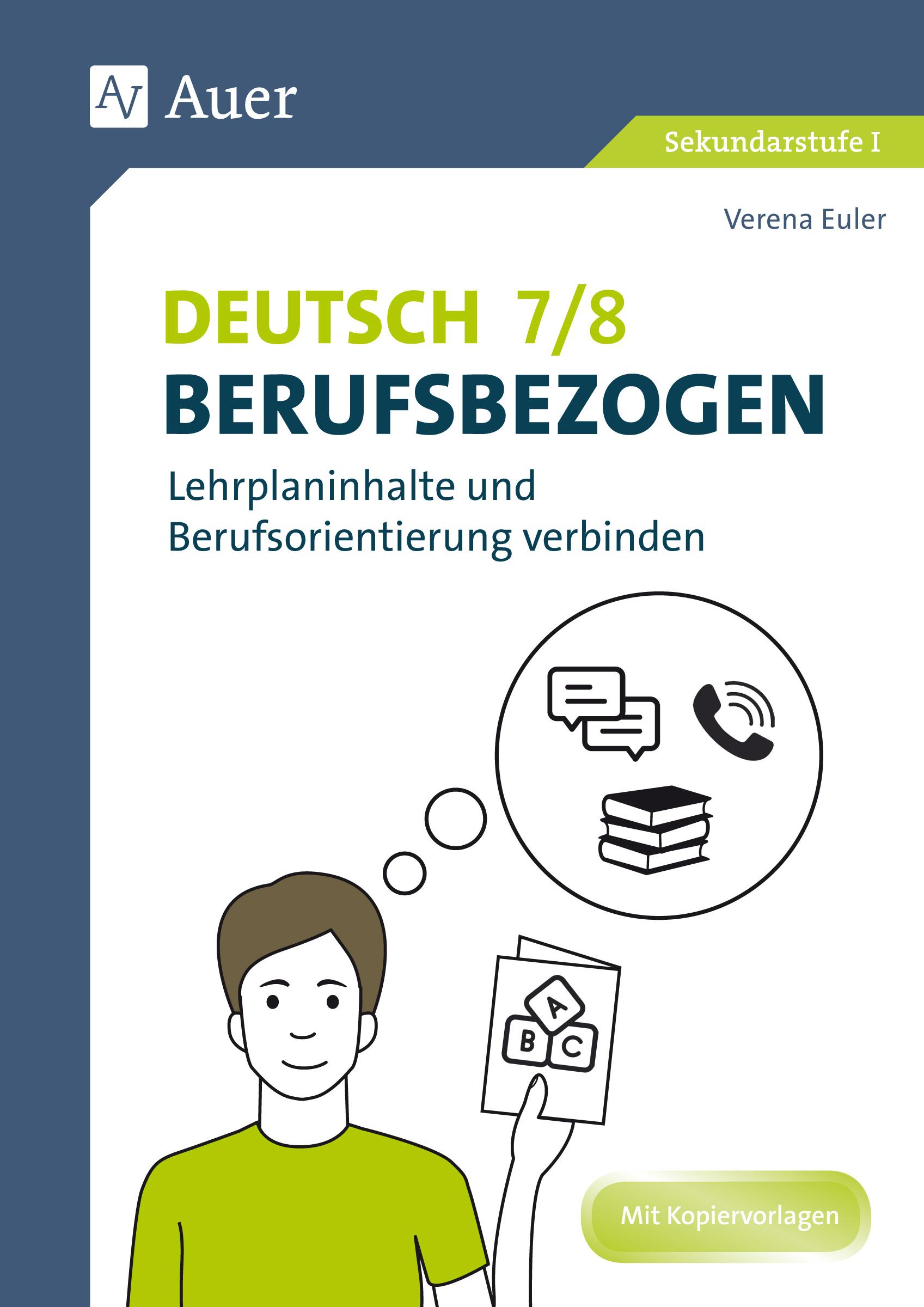 Vorderes Coverbild Deutsch 7-8 berufsbezogen