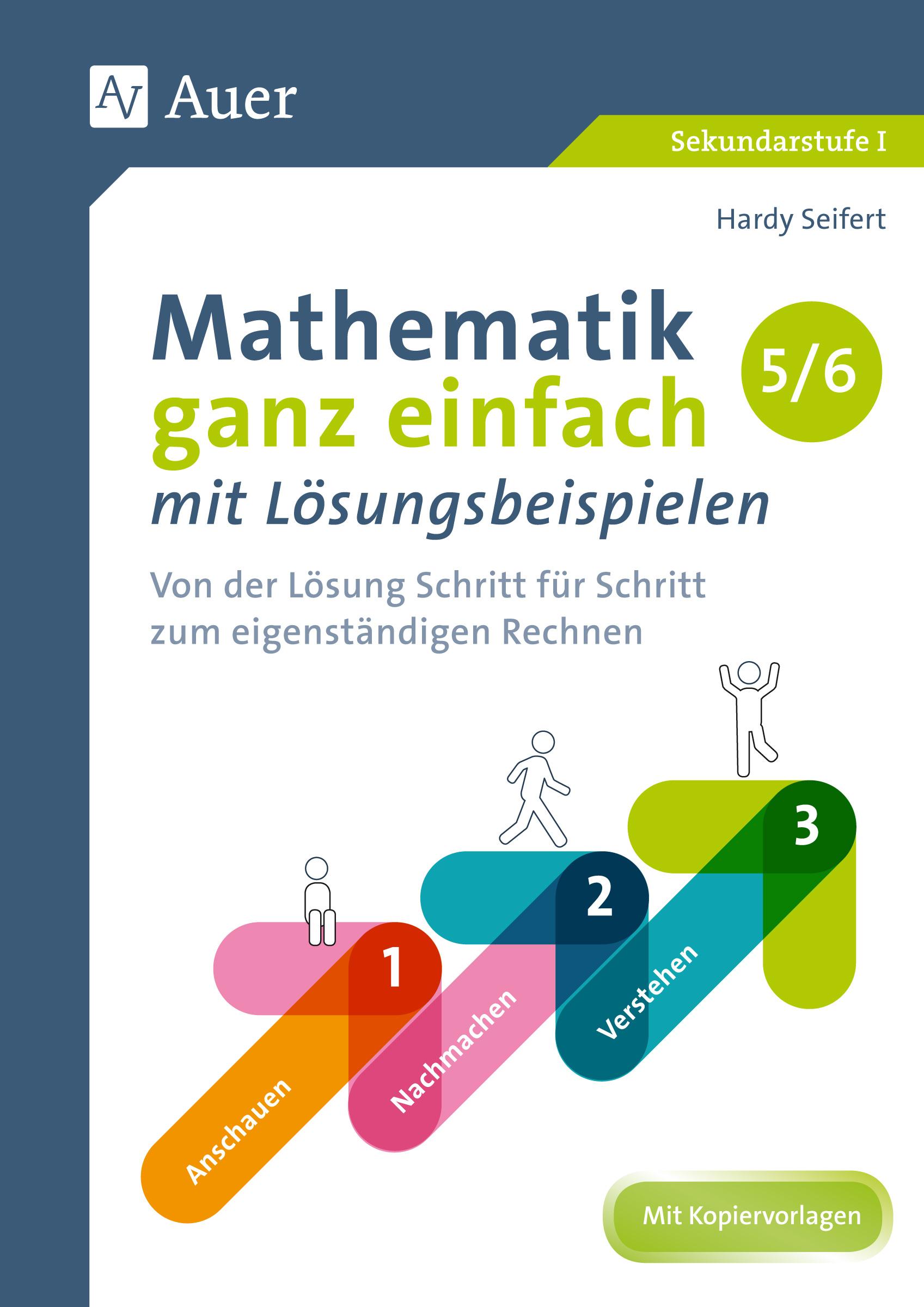 Vorderes Coverbild Mathematik ganz einfach mit Lösungsbeispielen 5-6