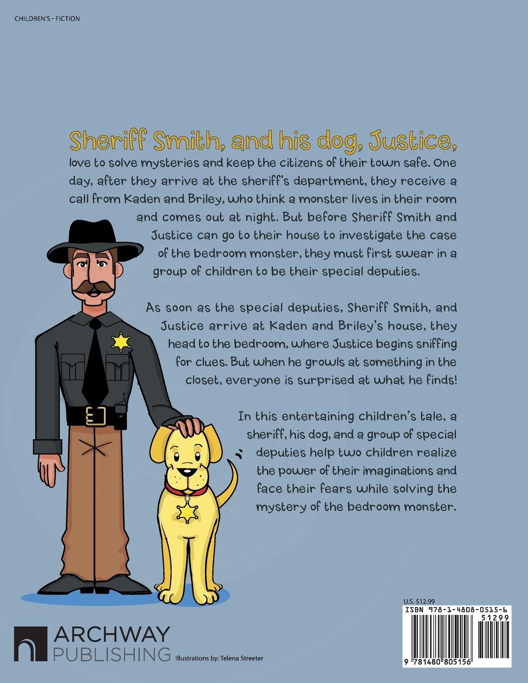 Rückseitencover Sheriff Smith and Justice Investigates the Bedroom Monster