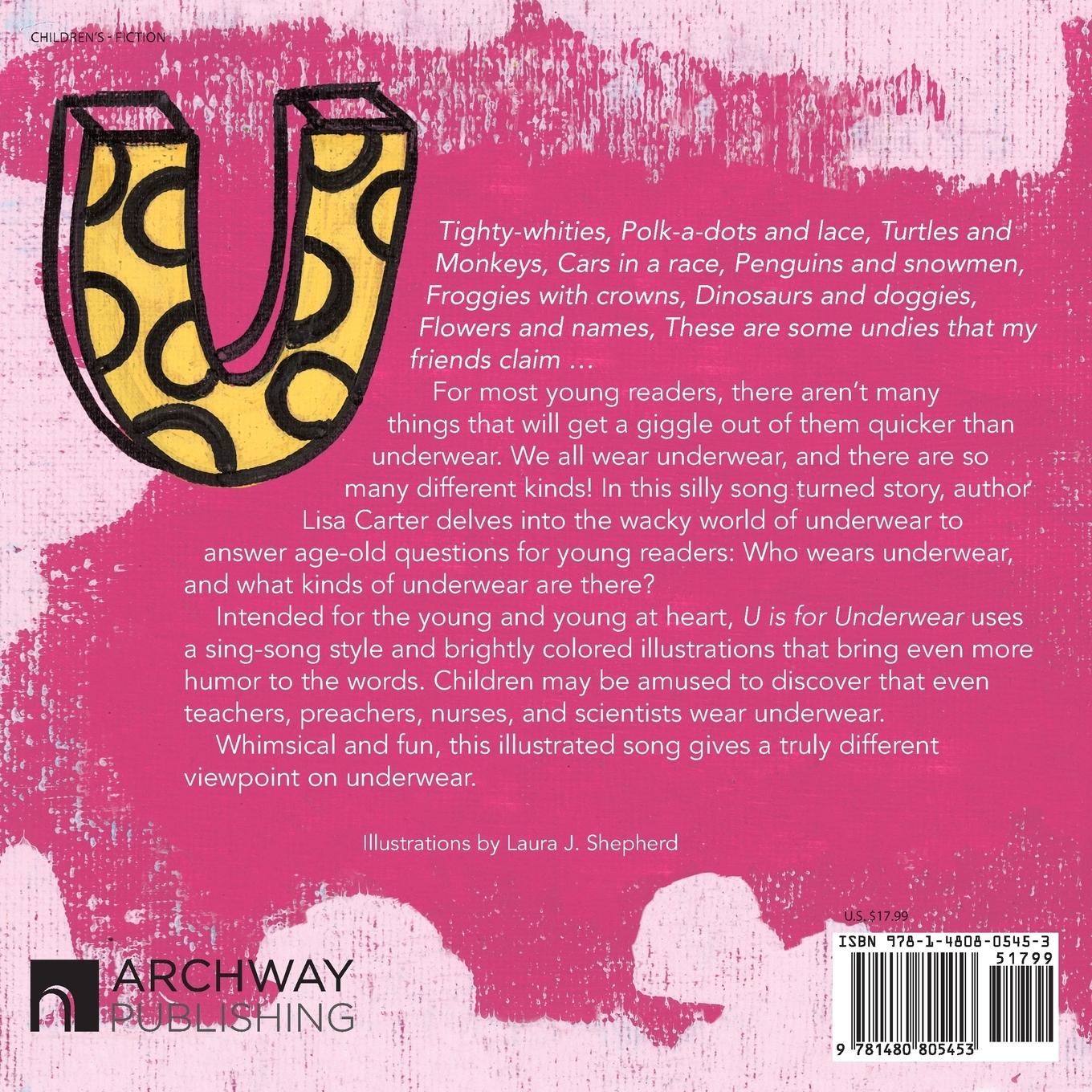 Rückseitencover U Is for Underwear