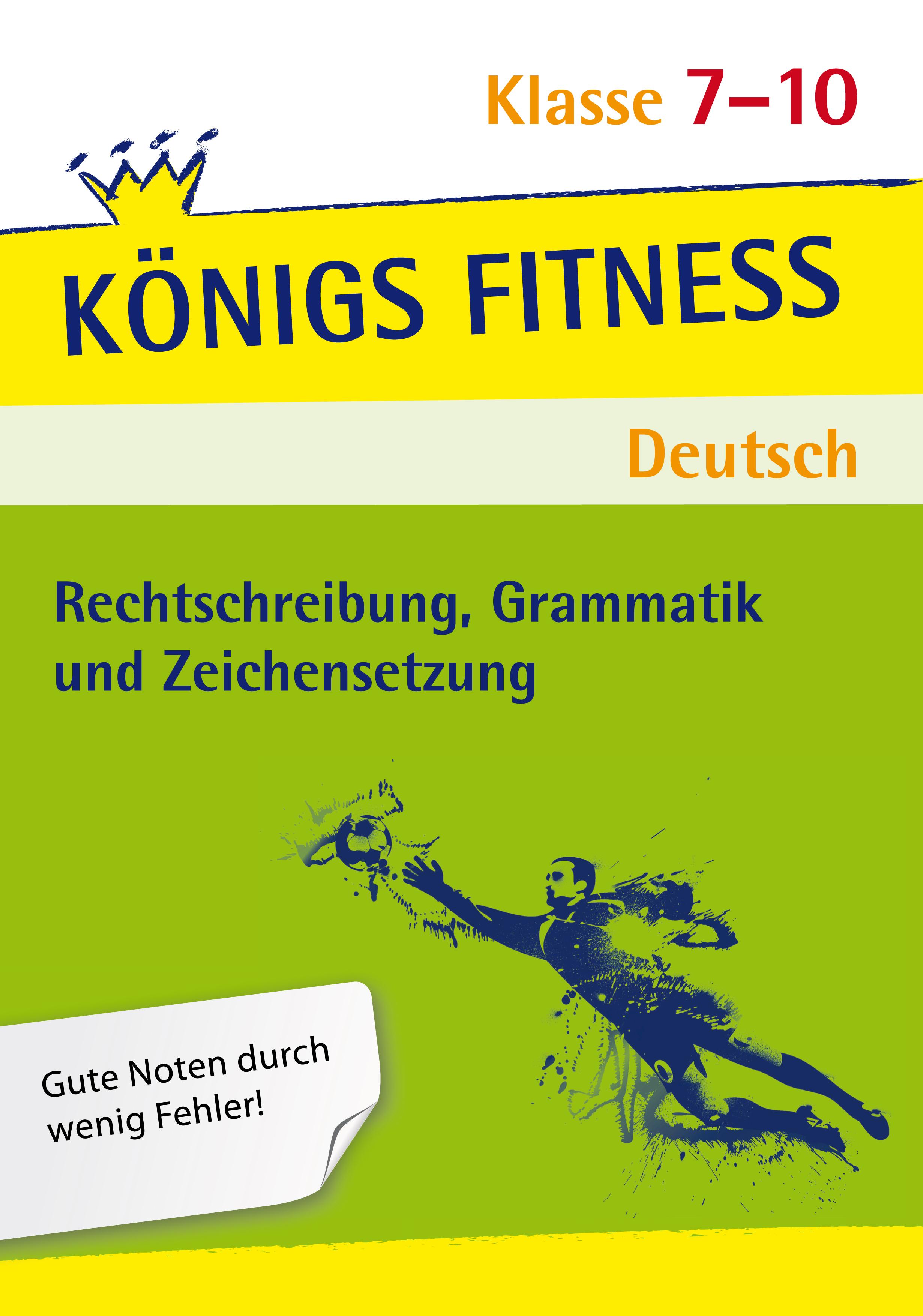 Vorderes Coverbild Rechtschreibung, Grammatik und Zeichensetzung. Deutsch Klasse 7-10.