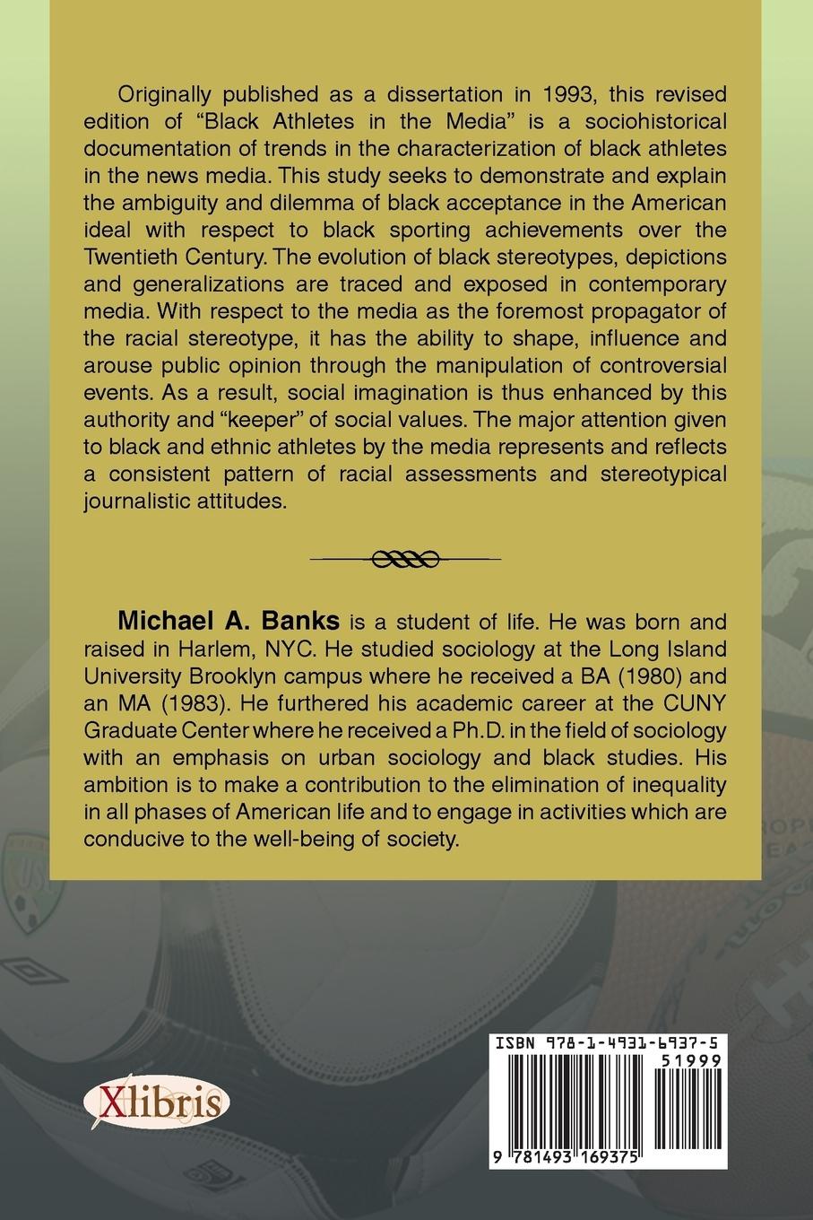 Rückseitencover More Black Athletes in the Media