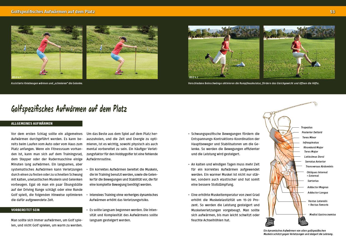 Beispielinhalt (Bild) Fit to Play Golf