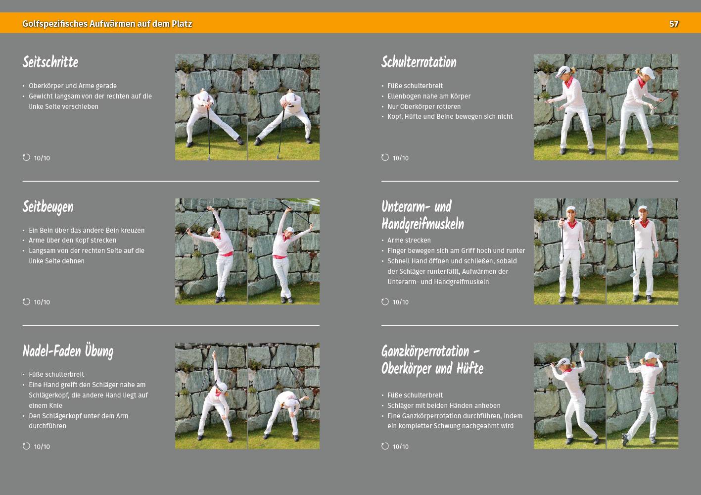 Beispielinhalt (Bild) Fit to Play Golf