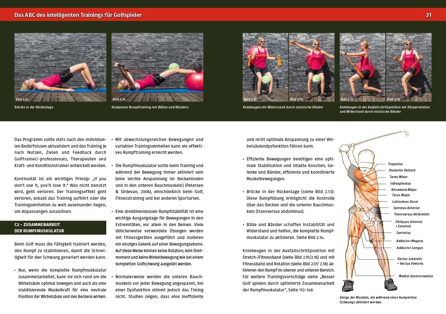 Beispielinhalt (Bild) Fit to Play Golf