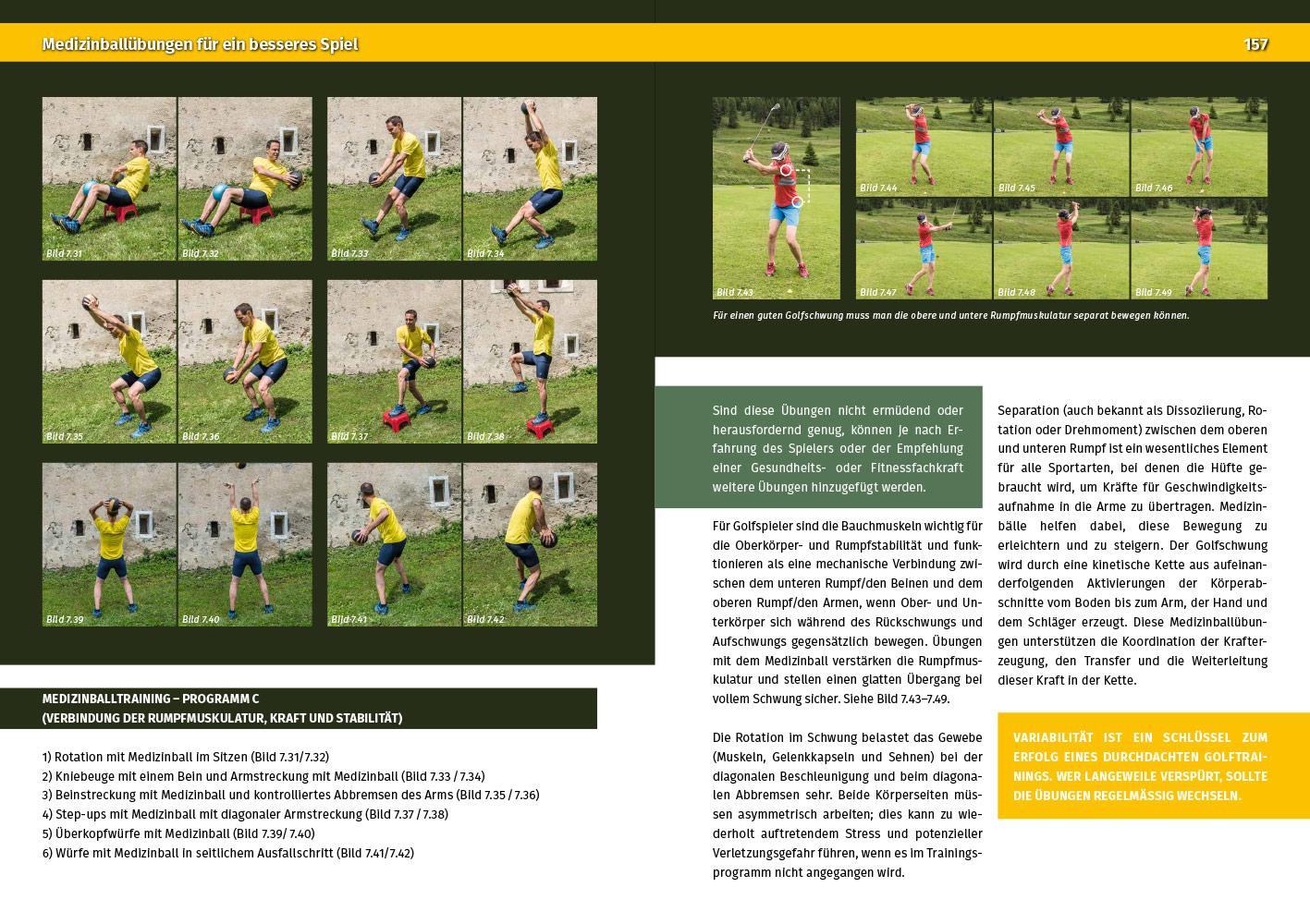 Beispielinhalt (Bild) Fit to Play Golf