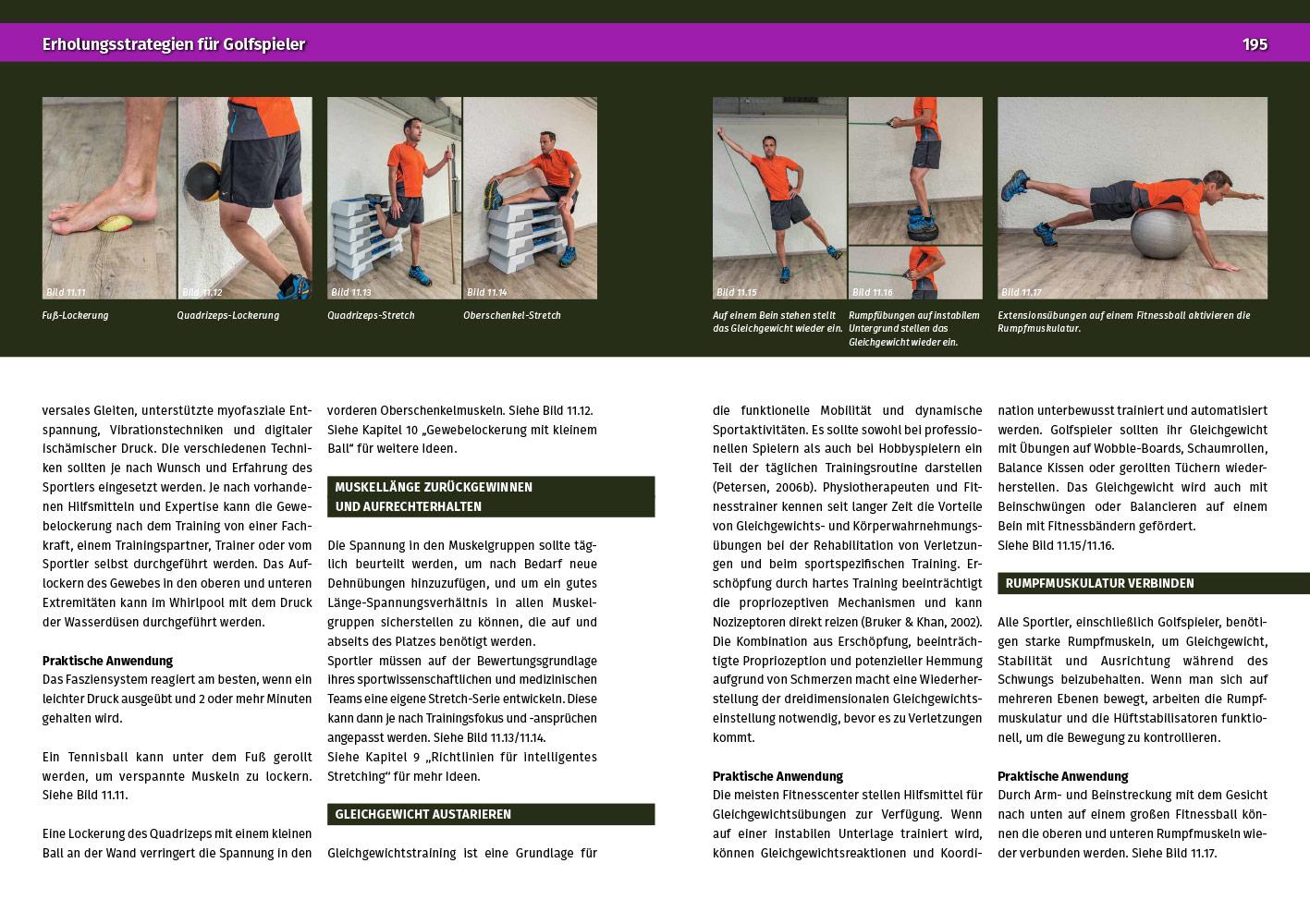 Beispielinhalt (Bild) Fit to Play Golf