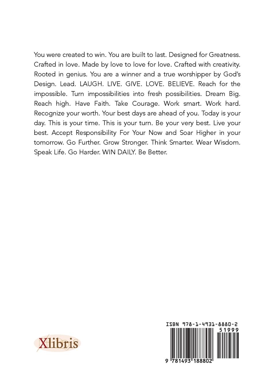 Rückseitencover Worship.Inspire. Never Give Up! Win