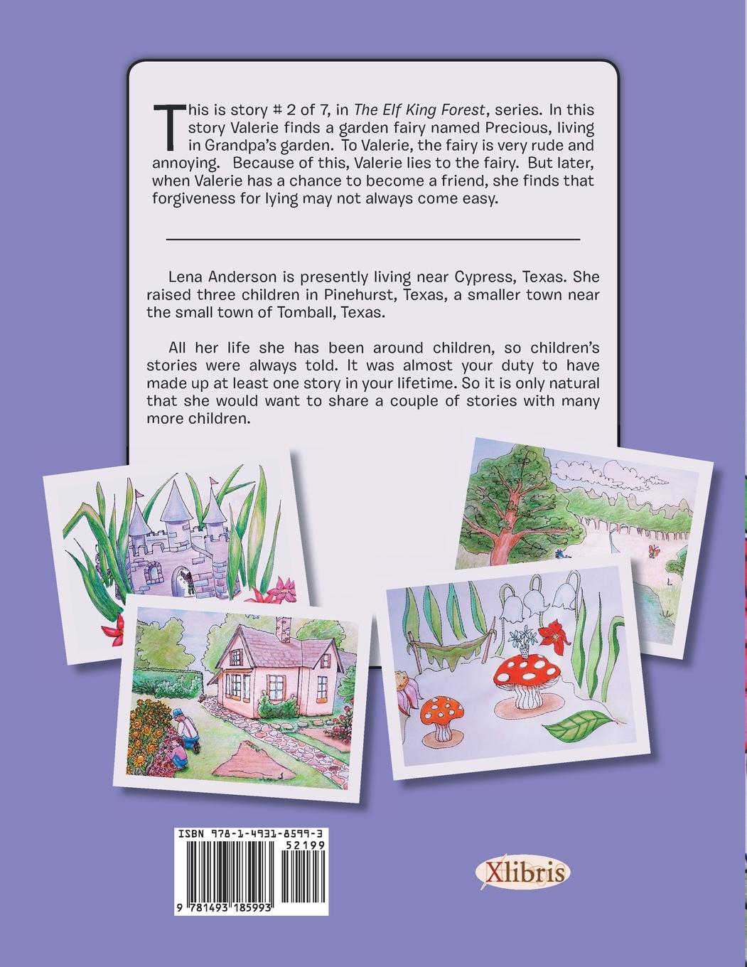 Rückseitencover Valerie and Precious, the Garden Fairy