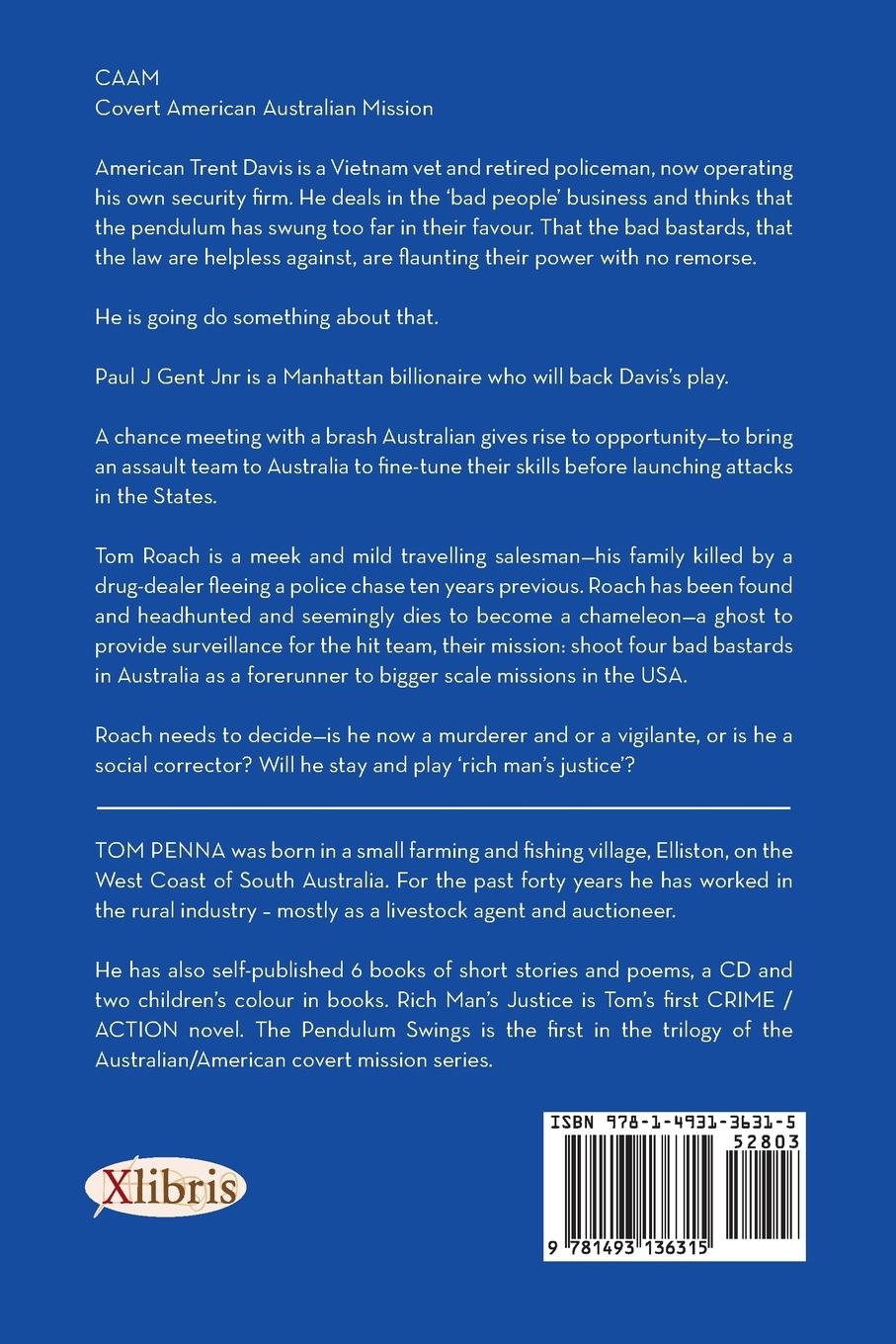 Rückseitencover Rich Man's Justice