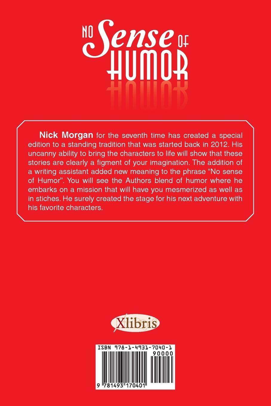 Rückseitencover No Sense of Humor