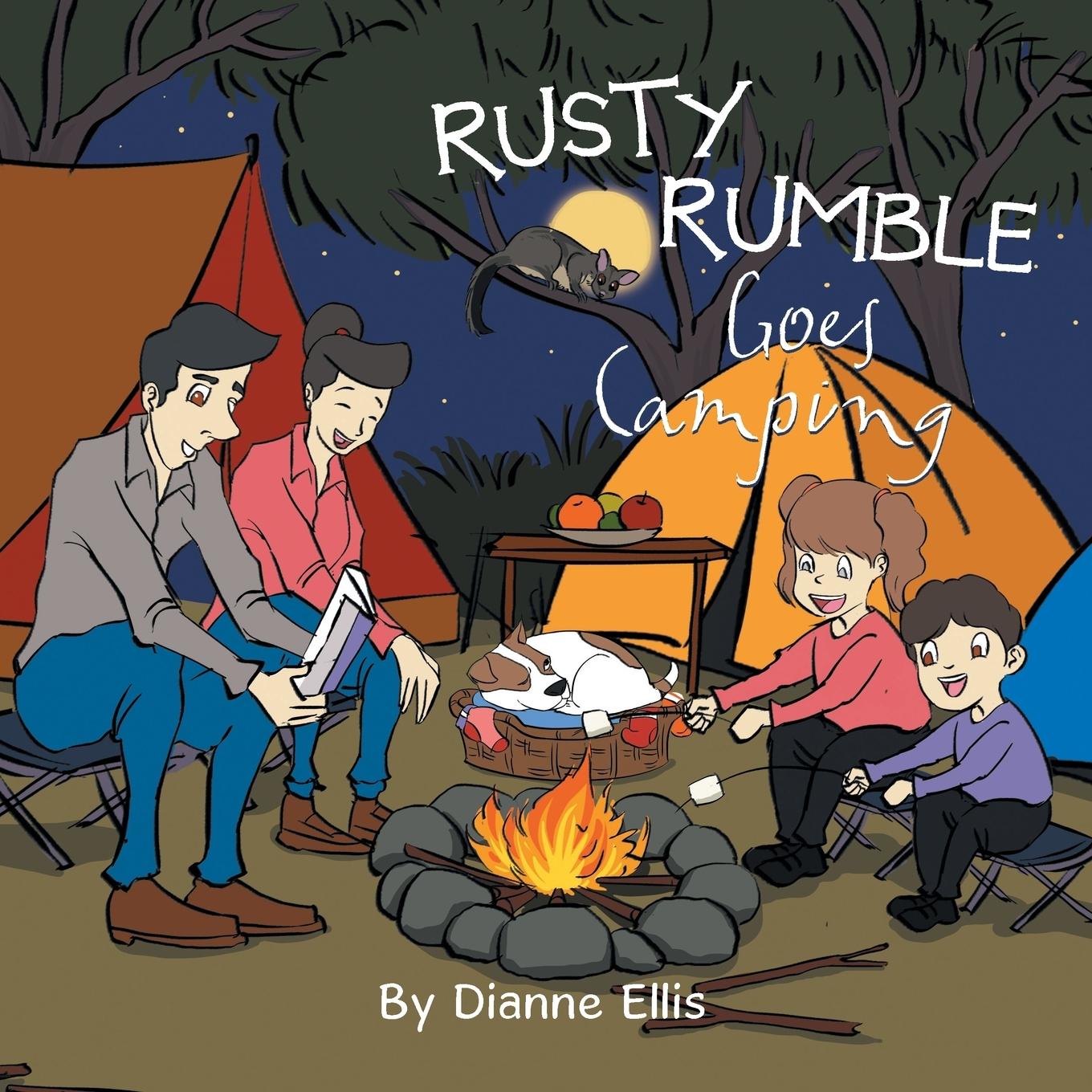 Vorderes Coverbild Rusty Rumble Goes Camping
