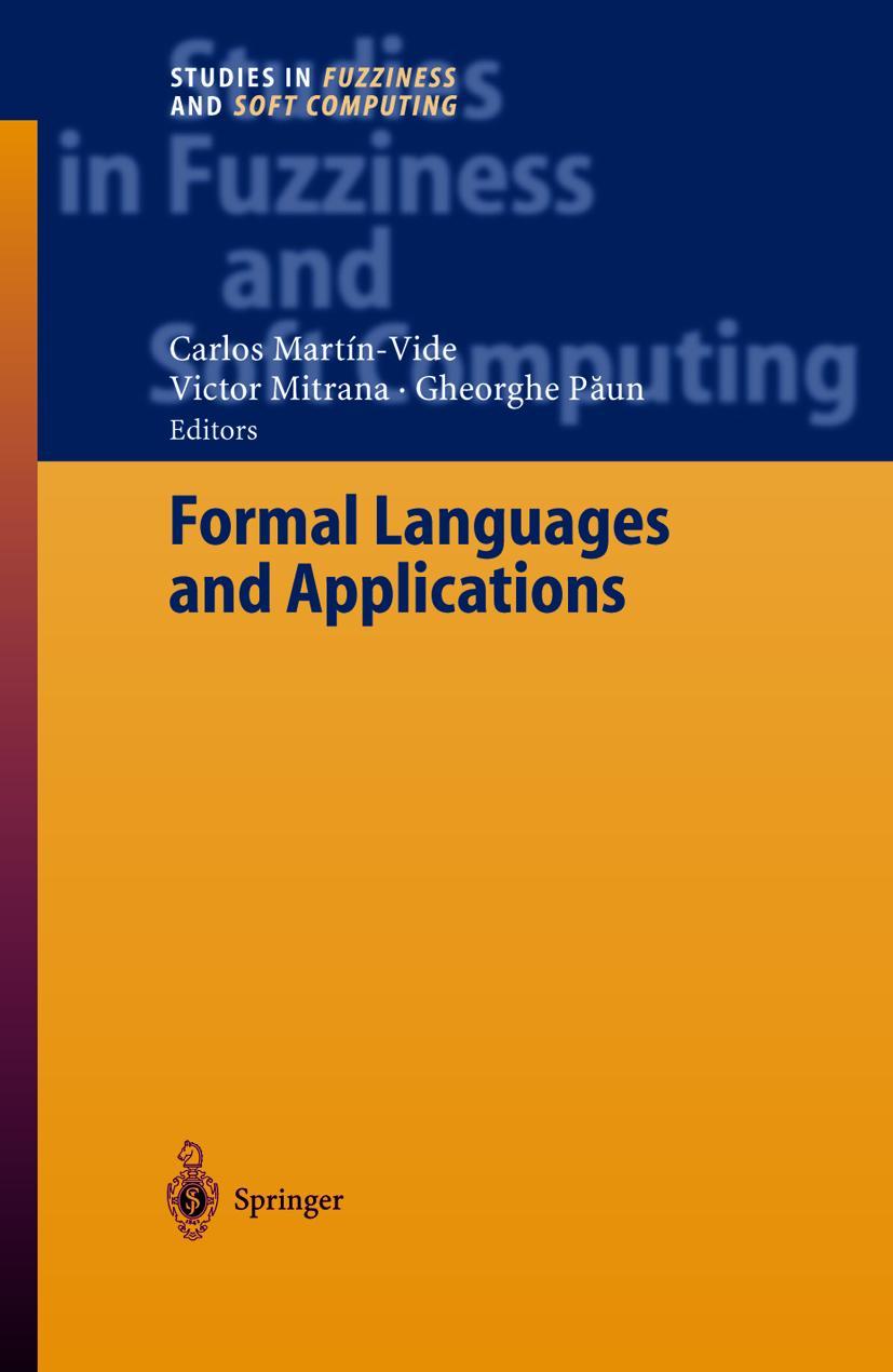 Vorderes Coverbild Formal Languages and Applications