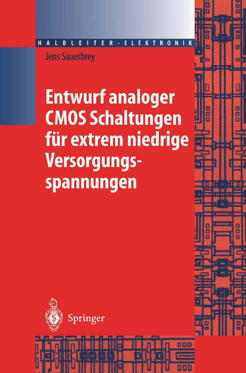 Vorderes Coverbild Entwurf analoger CMOS Schaltungen für extrem niedrige Versorgungsspannungen