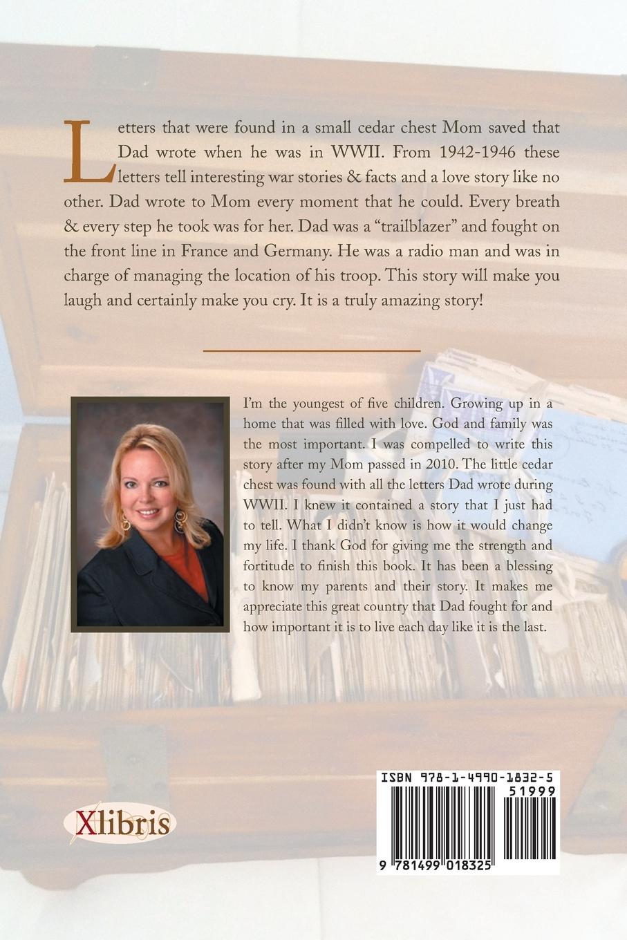 Rückseitencover Letters to My Wife, a WWII Love Story