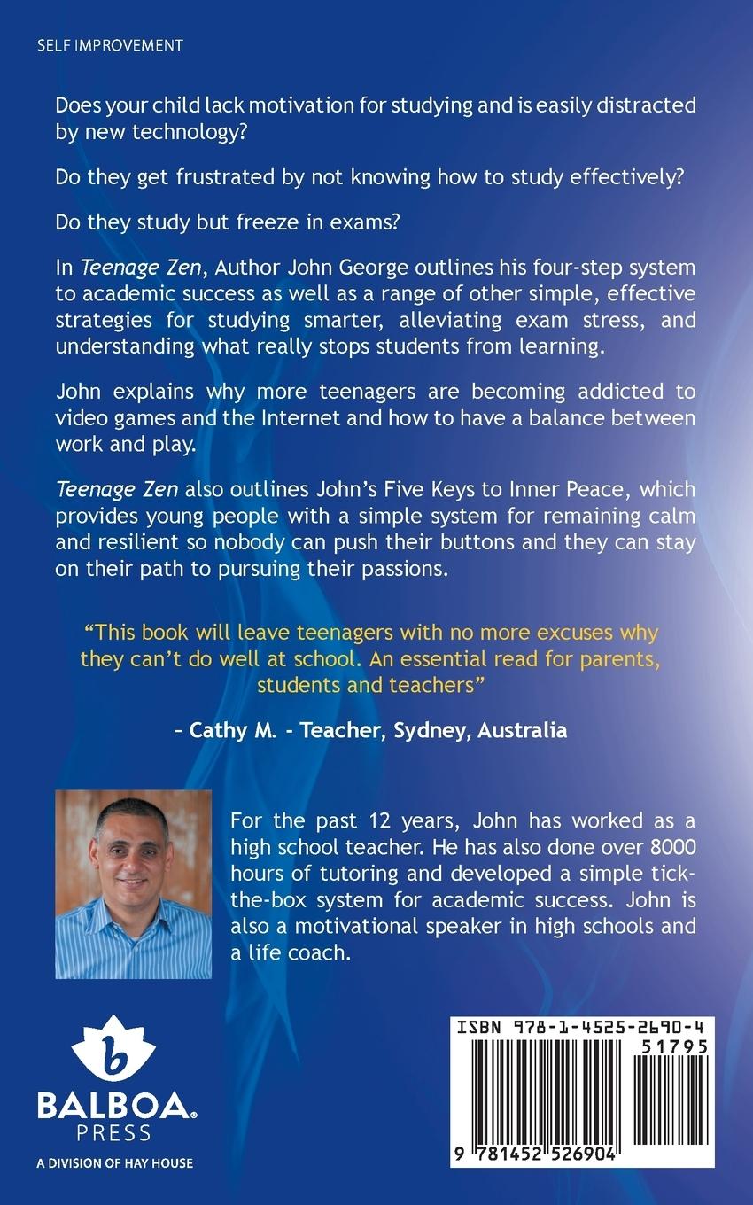 Rückseitencover Teenage Zen (2nd Edition)