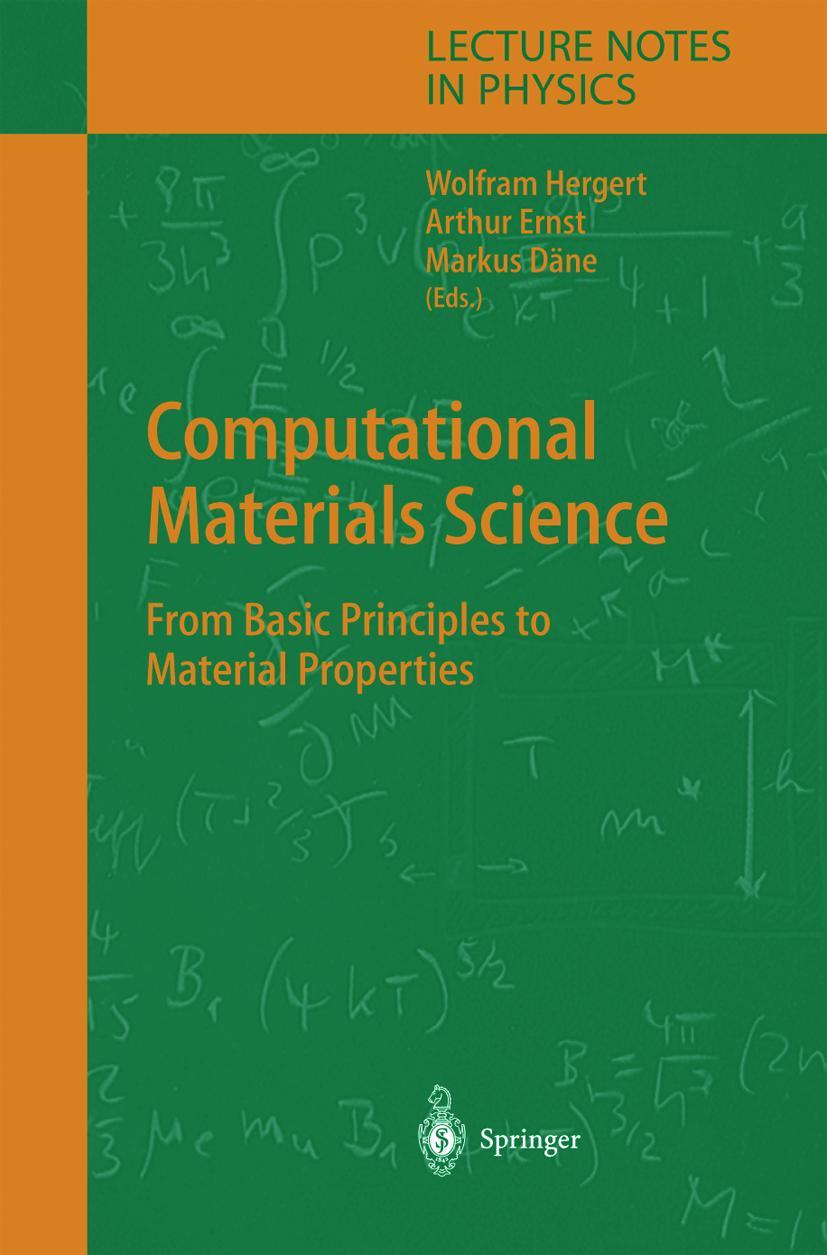 Vorderes Coverbild Computational Materials Science